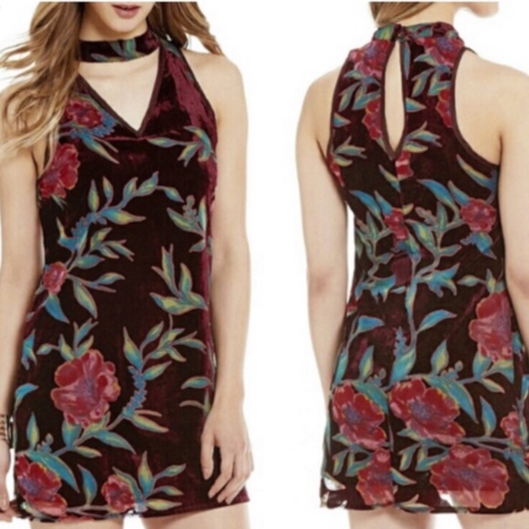 Band of Gypsies XS Crushed Velvet Choker Mini, NWT - Picture 2 of 6